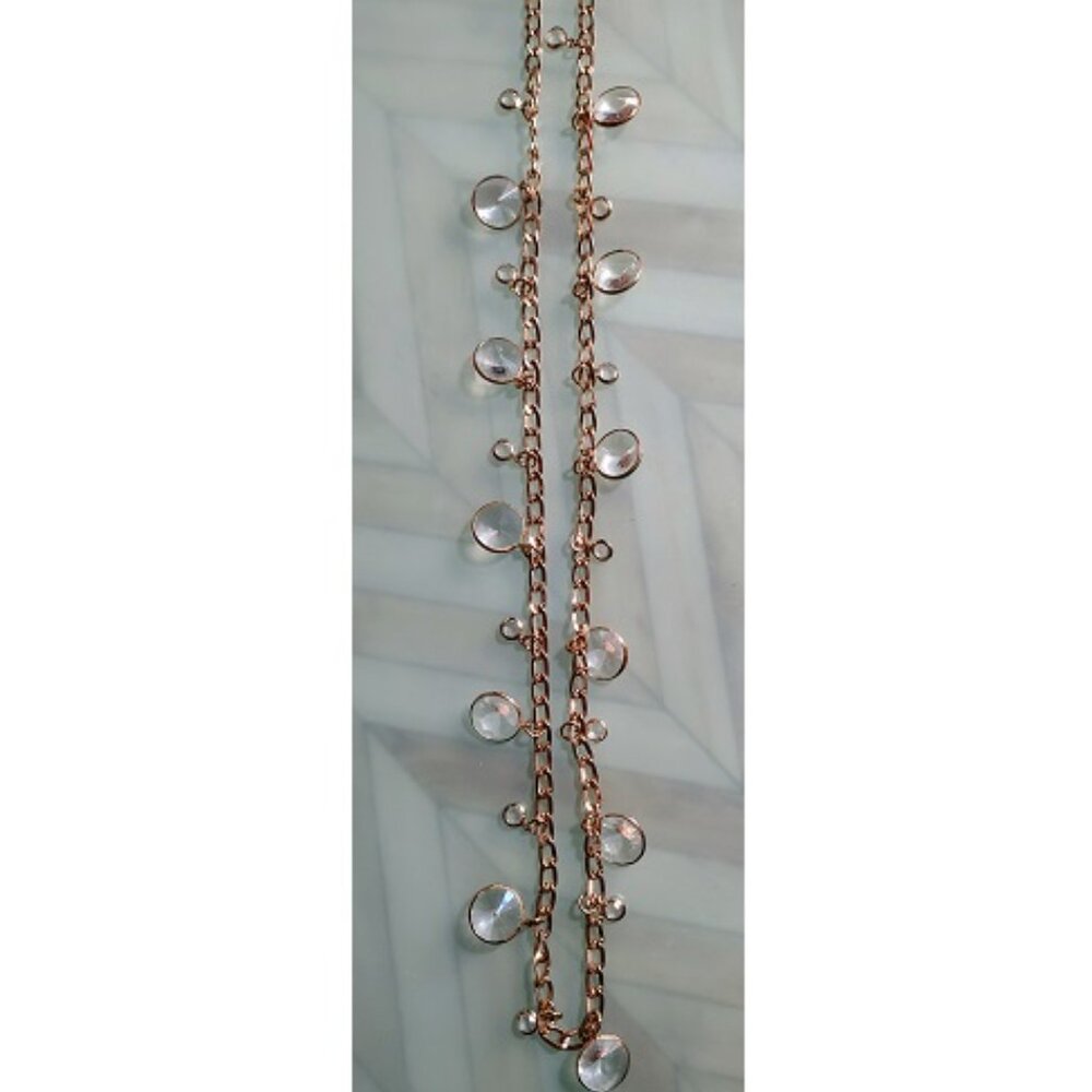Avenue Long Necklace  17.5"